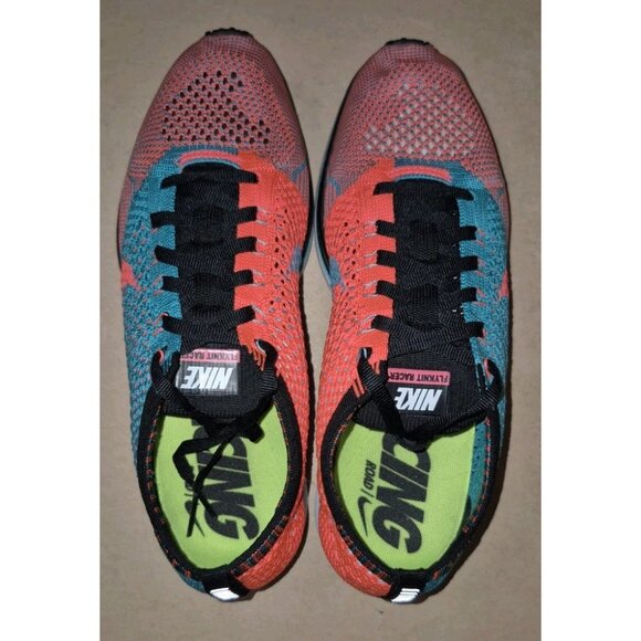 NIKE FLYKNIT RACER MEN'S Size 6.5 = WOMEN'S Size 8 Great Used Condition ! - Picture 5 of 9